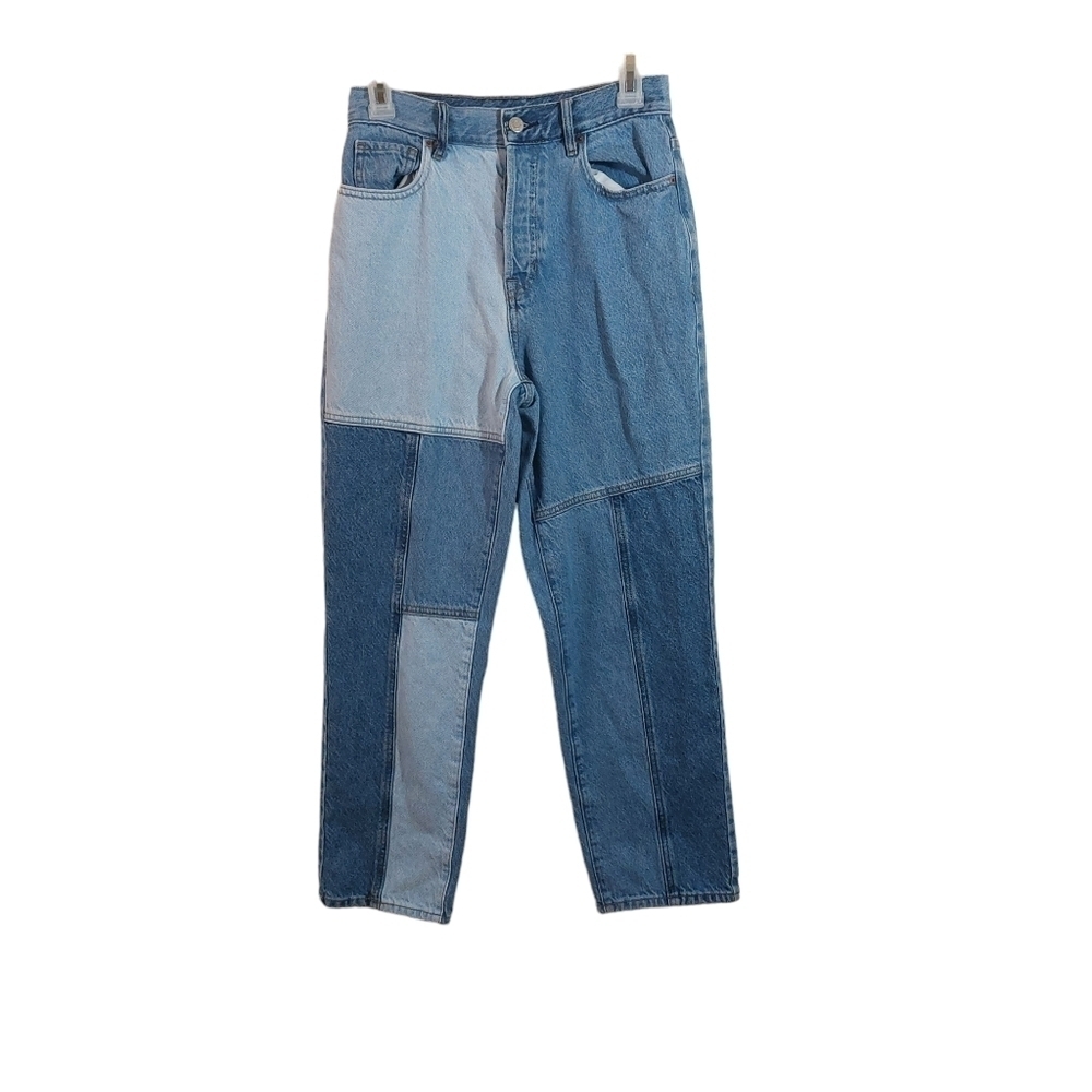 PacSun Patchwork Straight Legged Jeans- waist 26